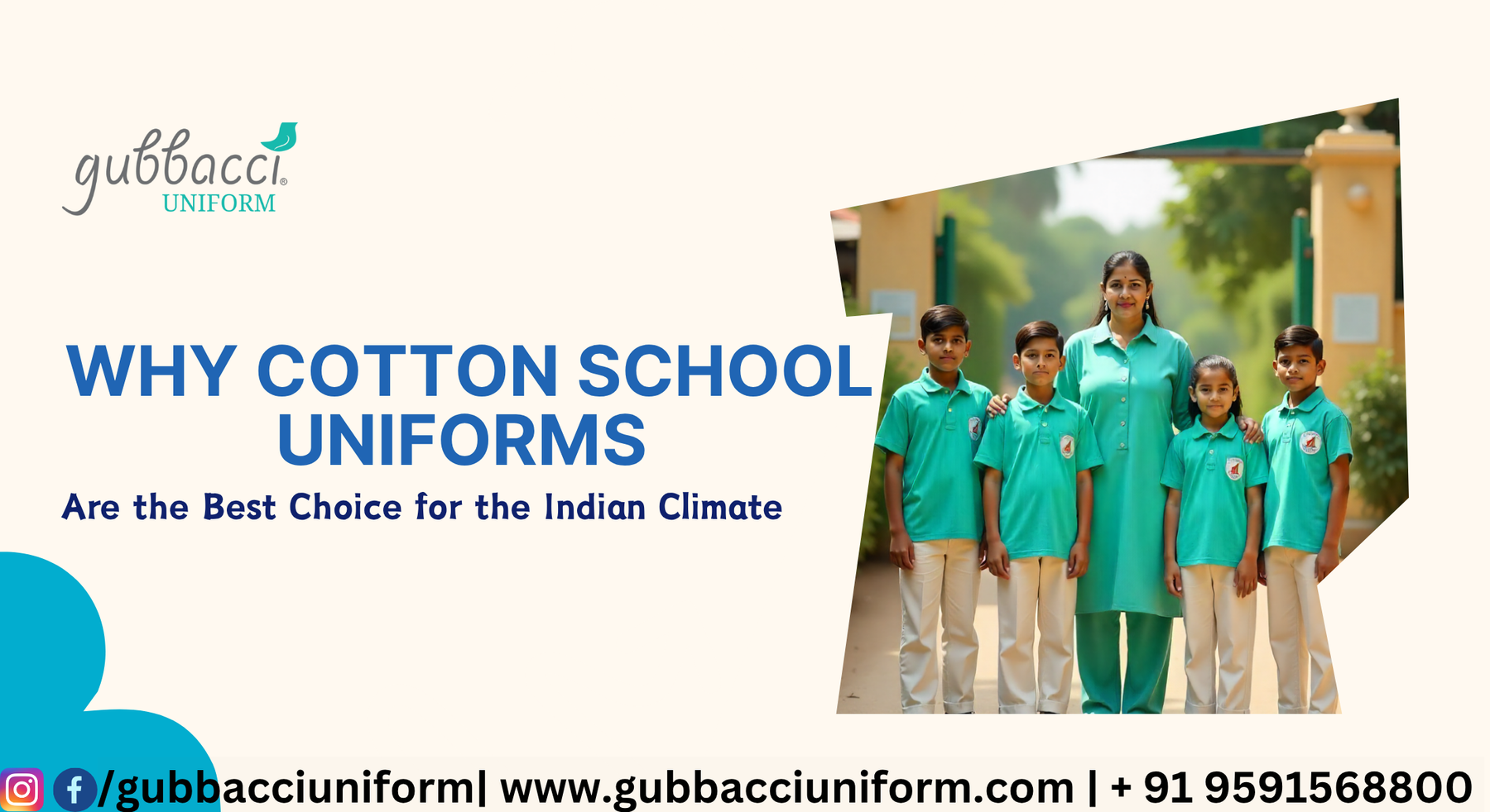 Why Cotton School Uniforms Are the Best Choice for the Indian Climate