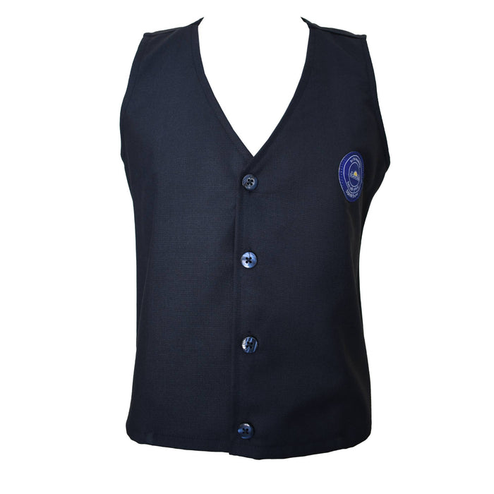 SSA Navy Blue Waistcoat (6th Std - 10th Std)