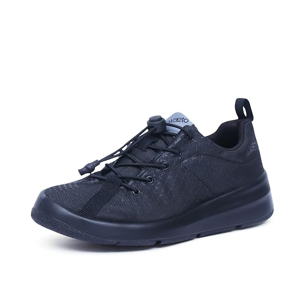 Nurture Black Plaeto Nova with Tilt Lacing Shoes (Premium Shoes)