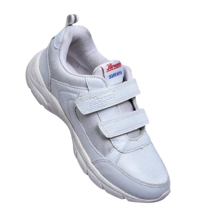 ANPS White Velcro Shoes (Nursery Std - 10th Std)