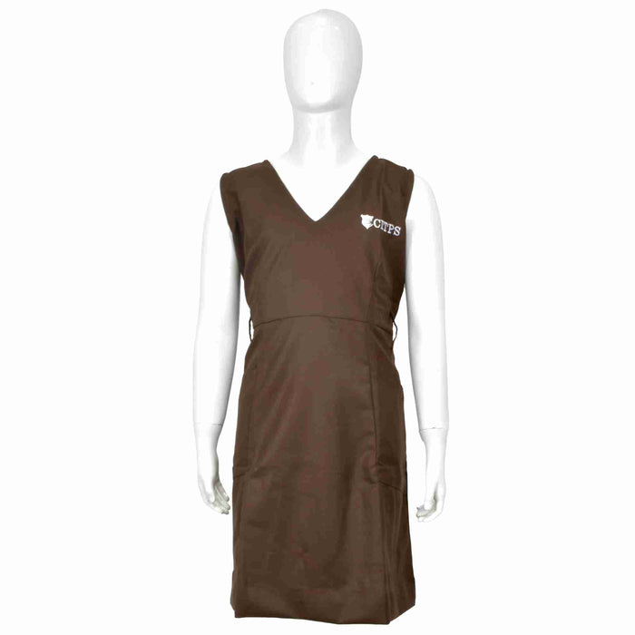 CIT Girls Brown Pinafore (1st Std - 4th Std)