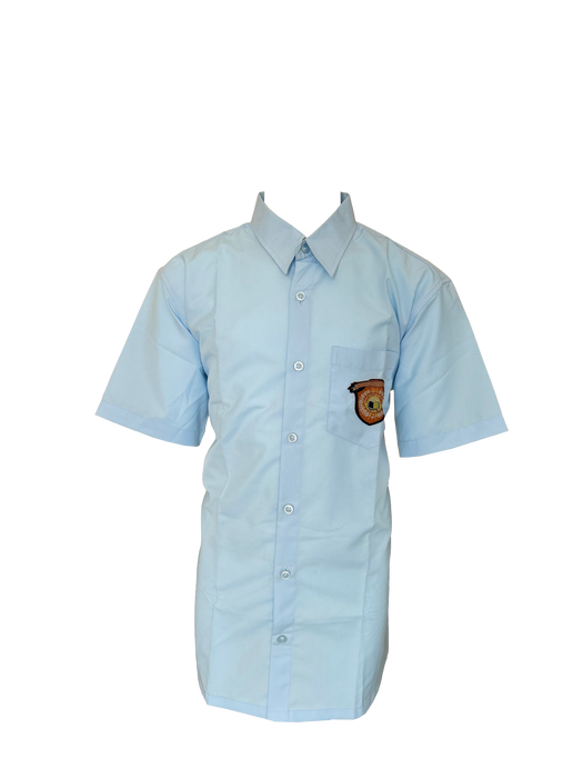 VBPS Girls Blue Formal Shirt (1st Std - 4th Std)