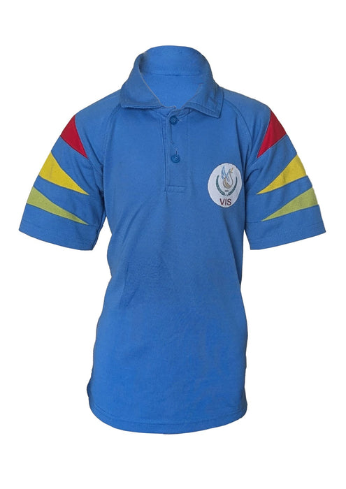 VIS Blue House T-Shirt - 1st Std to 10th Std