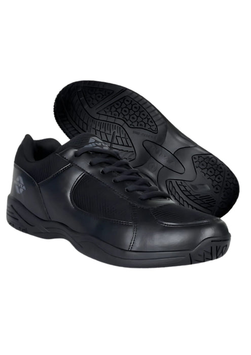 VIS Nivia Black Lace Shoes (6th Std - 10th Std)