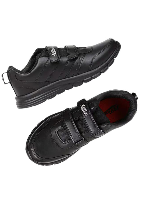 VIS Bata Black Velcro Shoes (Pre Kg - 10th Std)