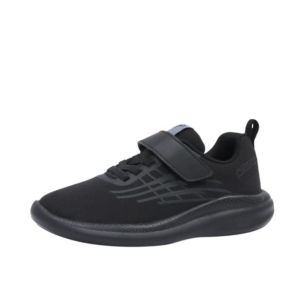 Nurture Black Plaeto Nova with Velcro Shoes (Premium Shoes)
