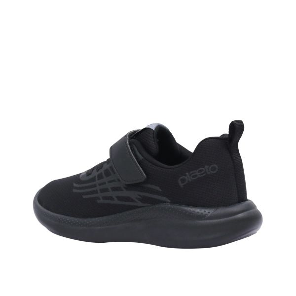 Nurture Black Plaeto Nova with Velcro Shoes (Premium Shoes)