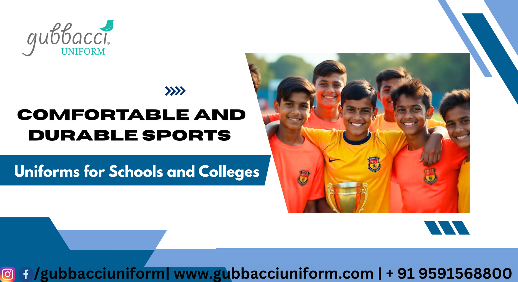 Comfortable and Durable Sports Uniforms for Schools and Colleges
