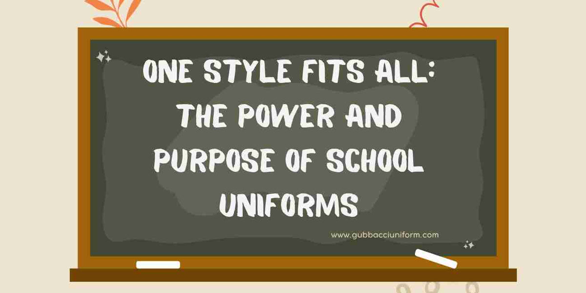 Blog The Power and Purpose of School Uniforms — Gubbacci Uniform Company