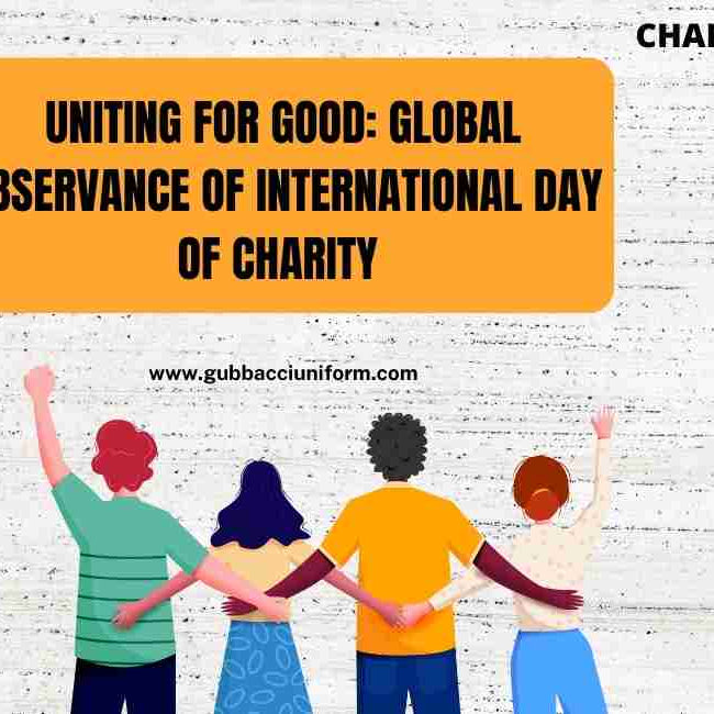 Uniting for Good: Global Observance of International Day of Charity