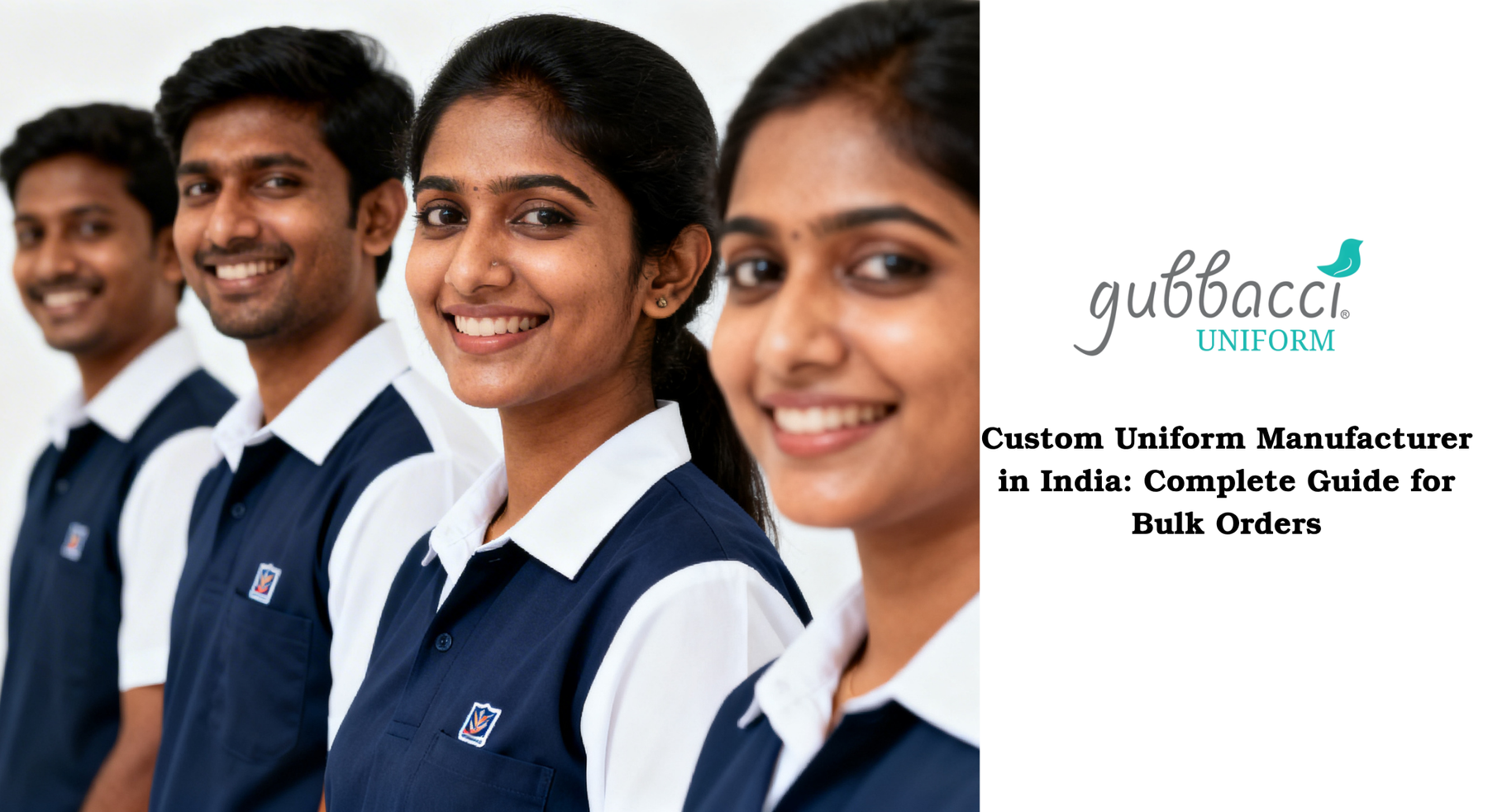 Custom Uniform Manufacturer India | Gubbacci