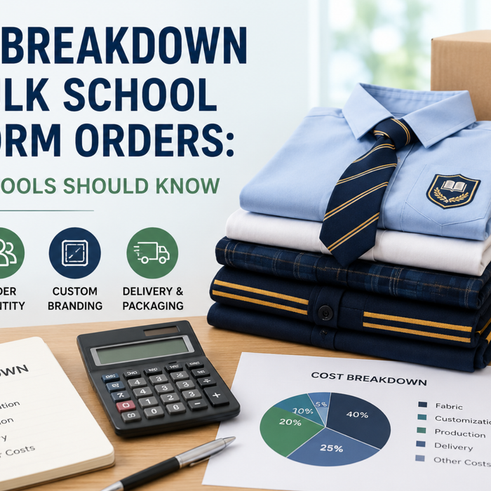 Cost Breakdown of Bulk School Uniform Orders: What Schools Should Know