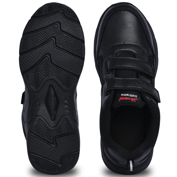 SSA Black Velcro Shoes (1st Std - 2nd Std)