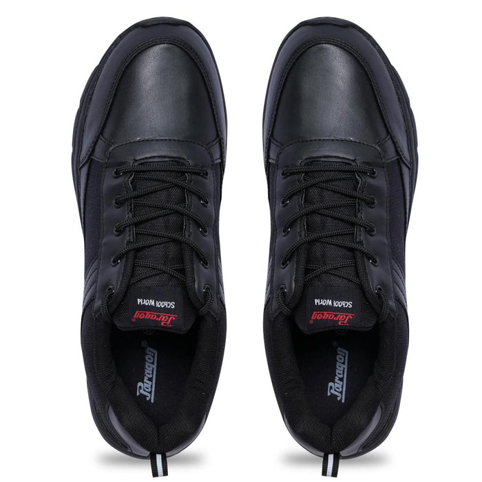 SSA Black Lace Up Shoes (3rd Std - 10th Std)