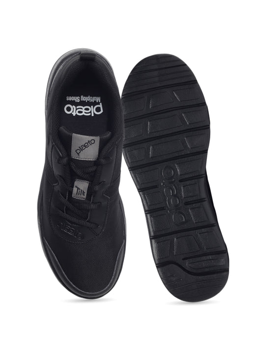 Plaeto Black Lace Shoes