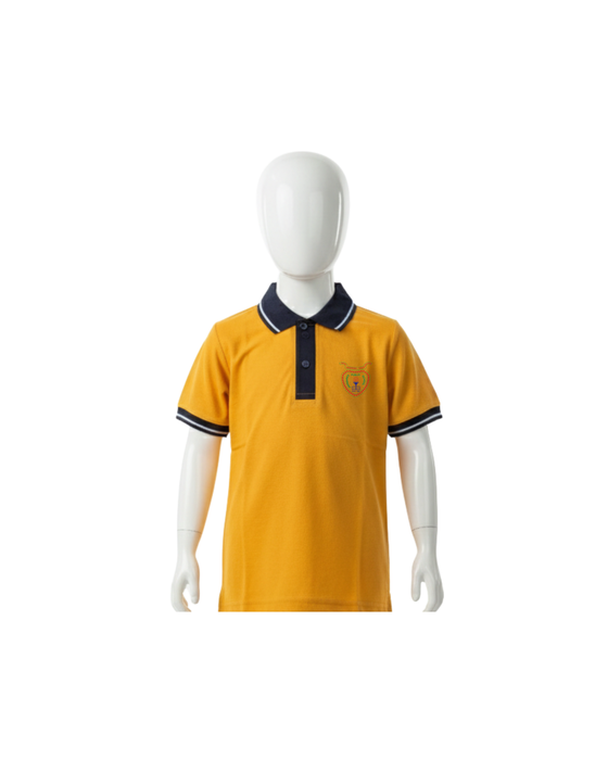 JPS Yellow House T-Shirt (Nursery - 10th Std)