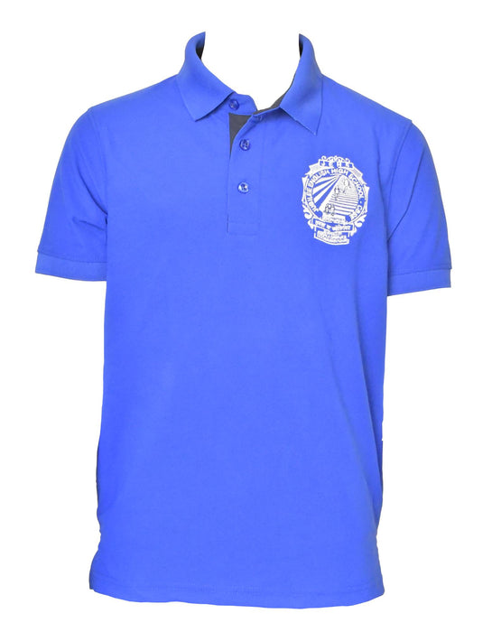 Jubilee Blue House T-Shirt (Nursery - 10th Std)