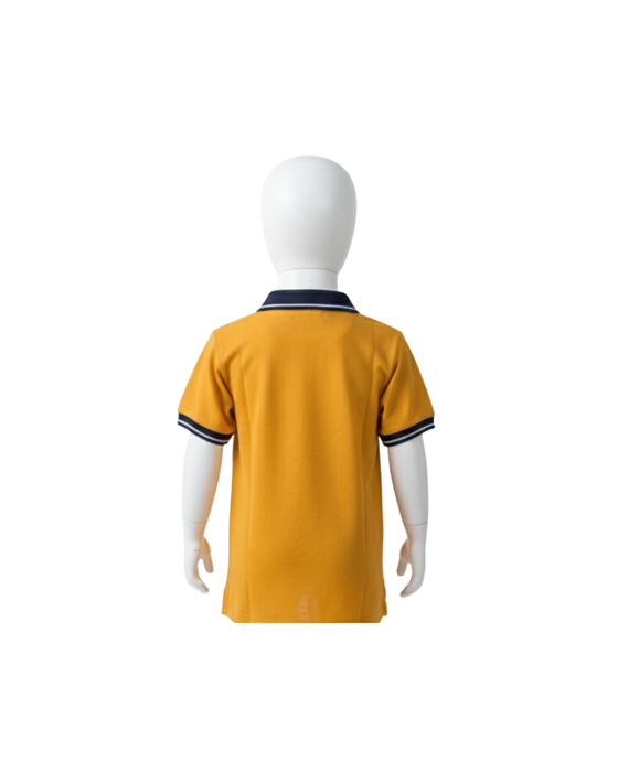 JPS Yellow House T-Shirt (Nursery - 10th Std)