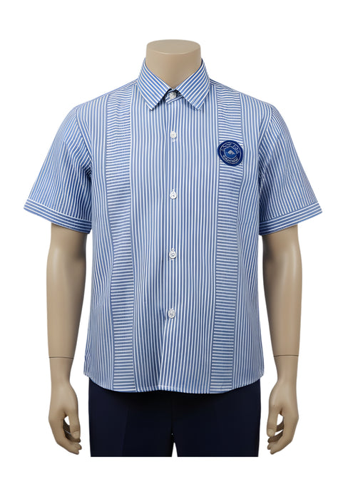 SSR Boys Blue Stripe Shirt