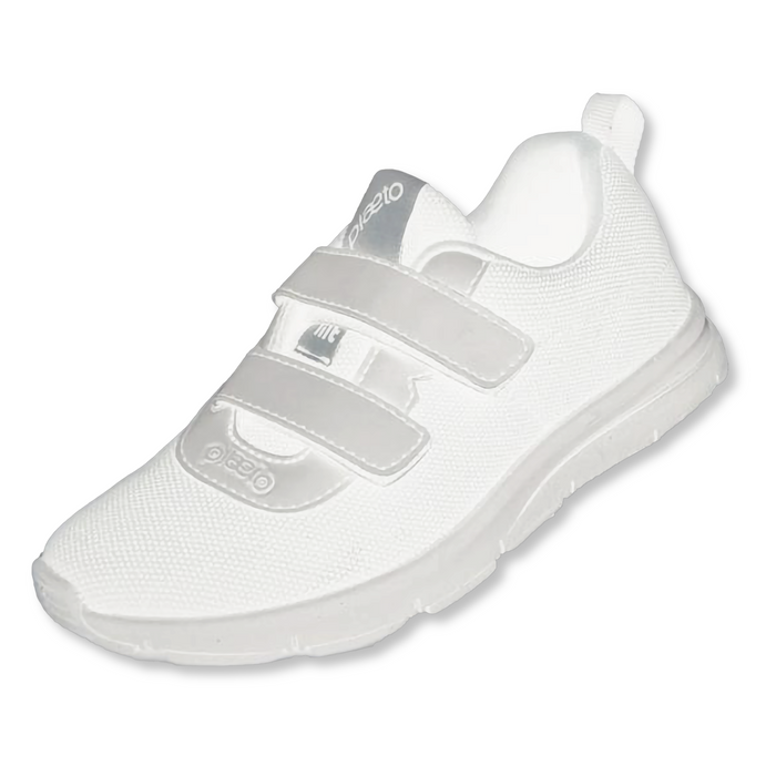 Nurture White Plaeto Aspire with Velcro Shoes (Semi-Premium Shoes)