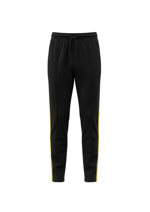 SSR  Boys and Girls Track Pant Yellow Stripe