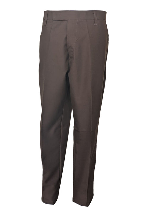 VIS Girls Brown Formal Pants Custom (6th Std - 10th Std)