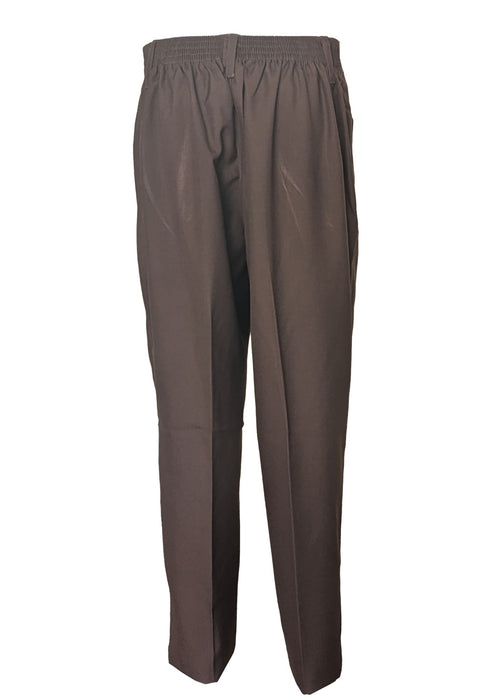 VIS Girls Brown Formal Pants Custom (6th Std - 10th Std)