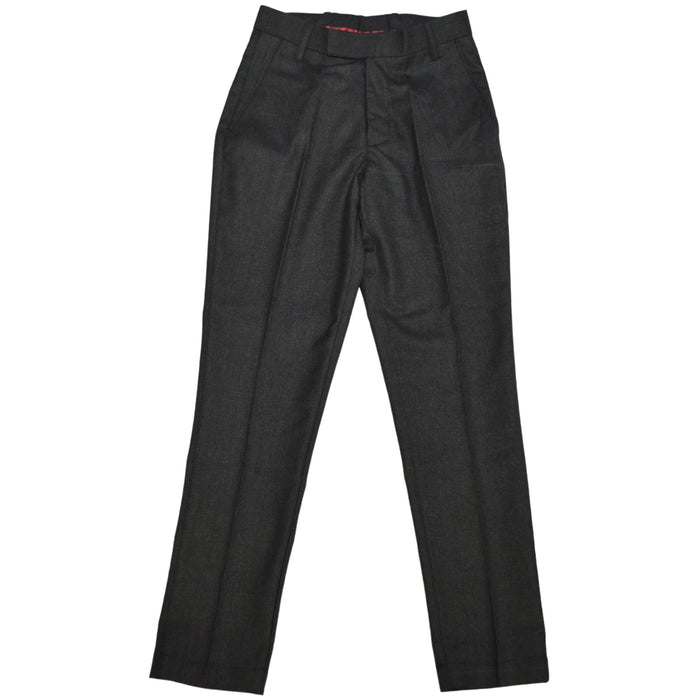 Vasavi Boys Charcoal Grey Formal Pants (5th Std - 10th Std)