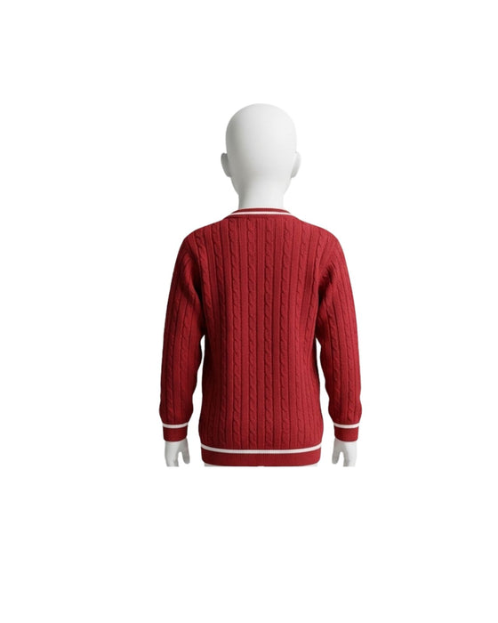 SSR Unisex Maroon Sweater