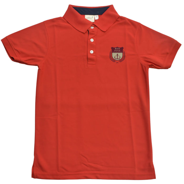 Red Pine International School Red T-shirt