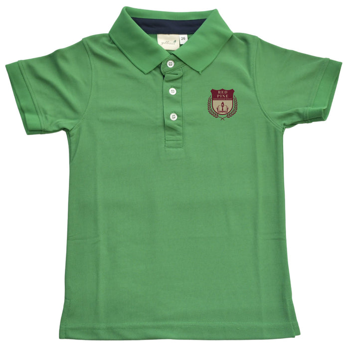 Red Pine International School Green T-shirt